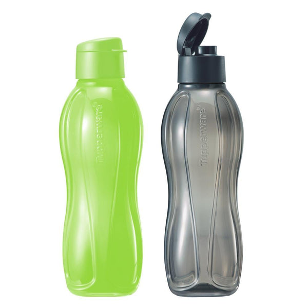 Eco Bottle 1L With Fliptop (2) Lettuce Leaf / Cosmos Regular