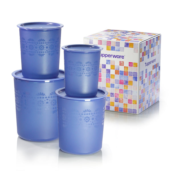 Mosaic One Touch Canister Set