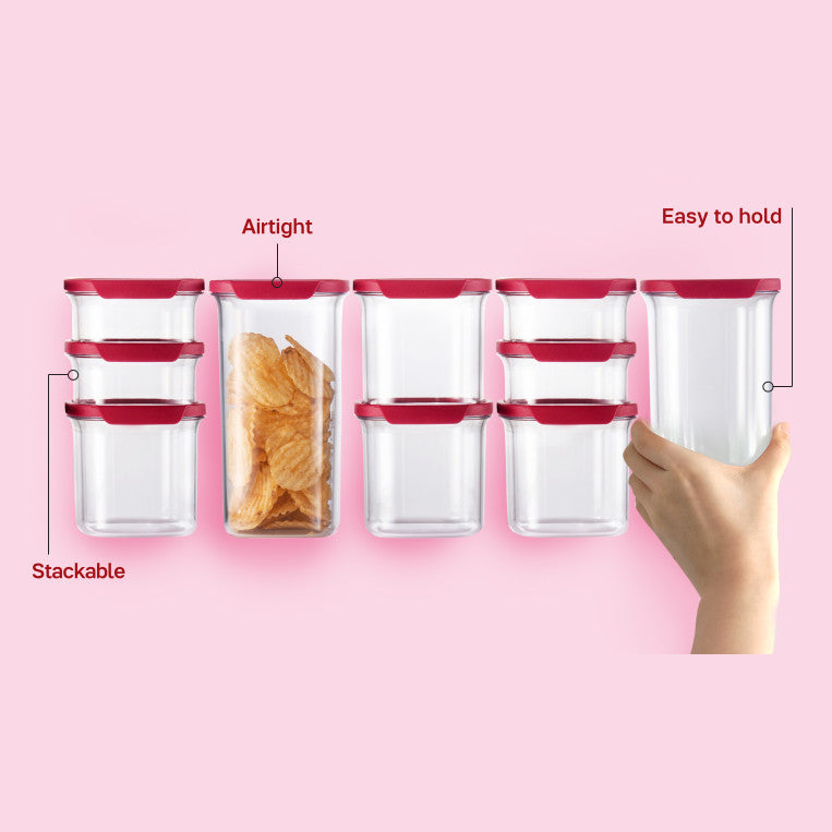 PWP: Tupperware Ultra Clear Containers