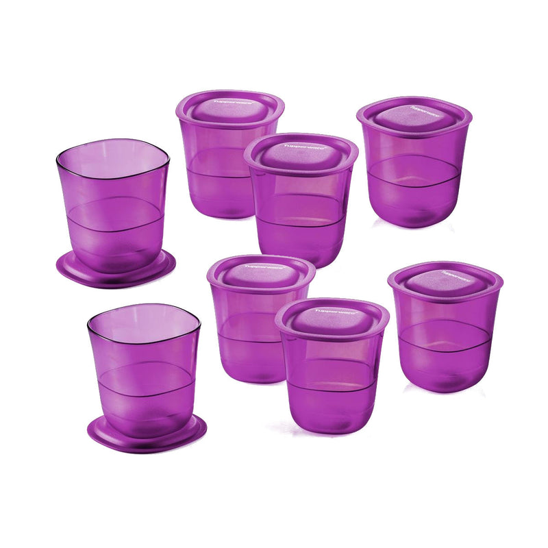 Purple Royale Crystalline Short Glass (8) 230ml